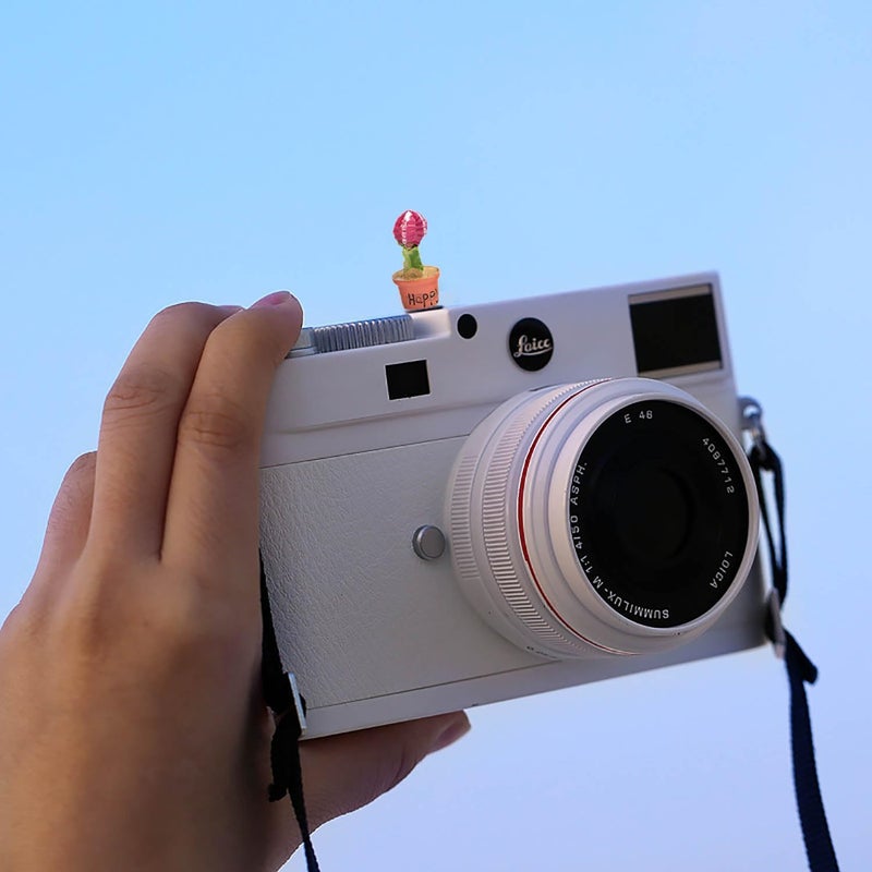 MENGSOOD Camera Hot Shoe Cover, Cartoon Plants Cactus Hot Shoe Cap, Hot Shoe Protector Compatible with Sony Fujifilm Fuji Canon Nikon Pentax Leical Panasonic (2pcs Happy Baby) - Image 5